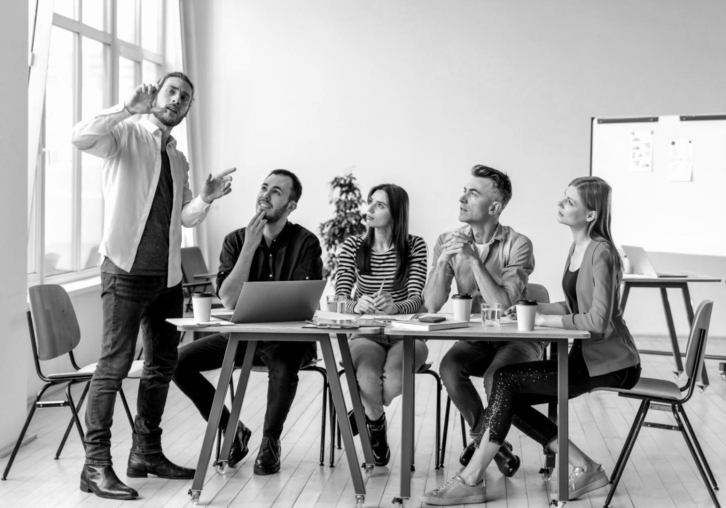 Professional financial planning session with charts and analysis tools